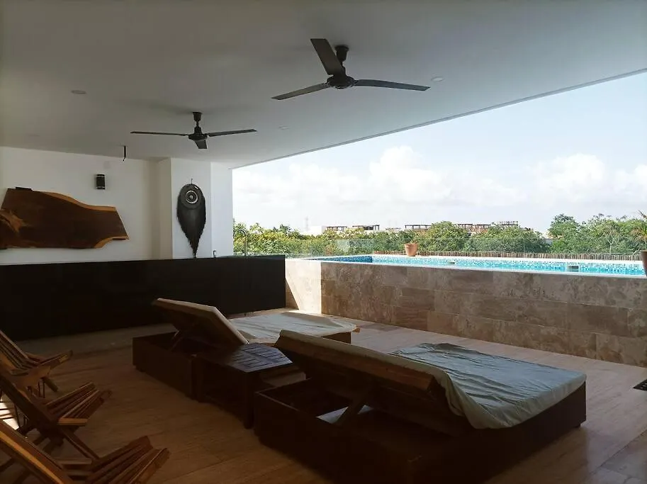 Apartmán Ar 2Br Floor And Sunset View Tulum 0*,  Mexiko